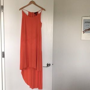 BCBG high low gown